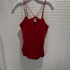 Haute Hippie Red Women's Strappy Top